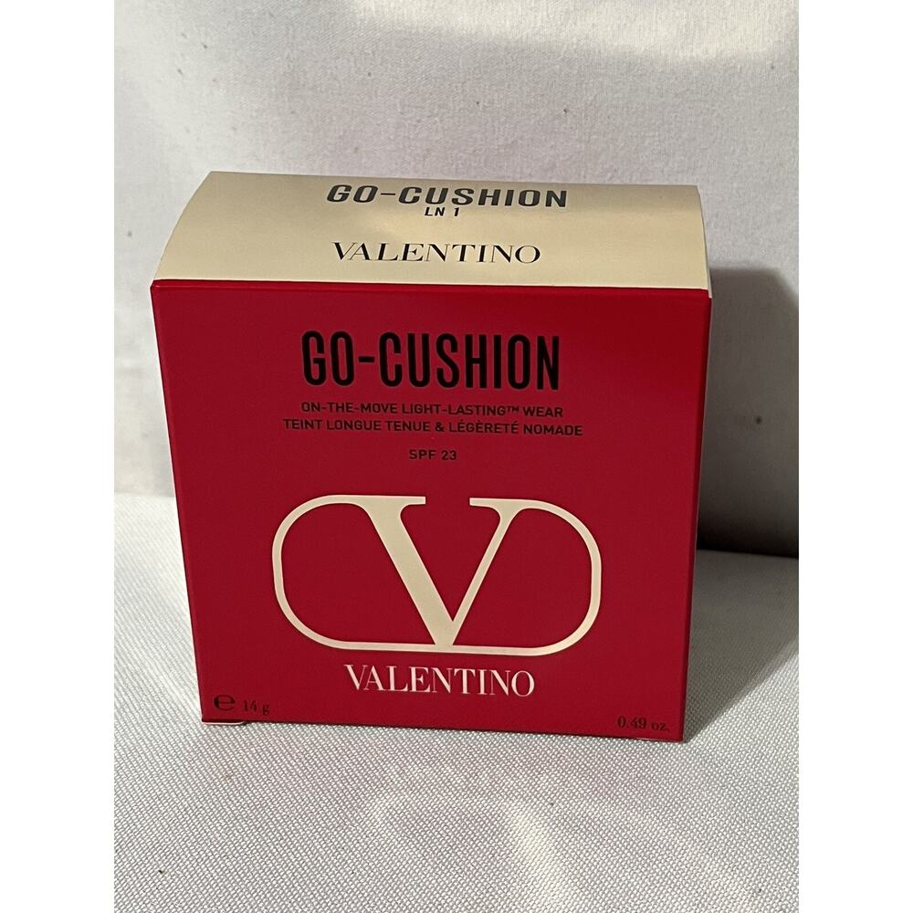 Valentino Beauty Go Cushion Foundation 14g LN1 Light Neutral NIB Discontinued US